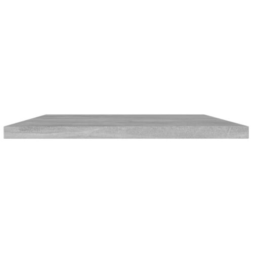 Bookshelf Boards 8pcs Concrete Grey 100x20x1.5cm Engineered Wood - Image 3