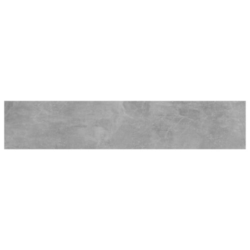 Bookshelf Boards 8pcs Concrete Grey 100x20x1.5cm Engineered Wood - Image 4