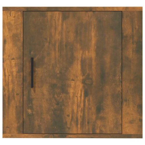 Wall-mounted Bedside Cabinets 2pcs Smoked Oak 50x30x47cm - Image 6