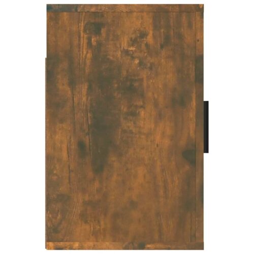 Wall-mounted Bedside Cabinets 2pcs Smoked Oak 50x30x47cm - Image 8