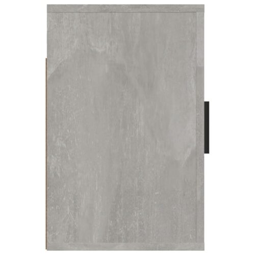 Wall-mounted Bedside Cabinets 2pcs Concrete Grey 50x30x47cm - Image 8