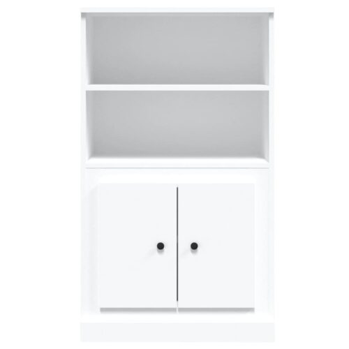 Wooden Highboard White Kitchen Buffet Storage Cupboard Sideboard Rack Cabinet - Image 6