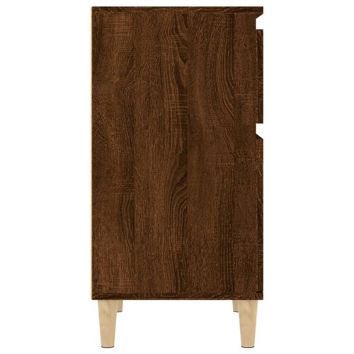 Bedside Cabinets 2pcs Brown Oak 40x35x70cm - Image 7