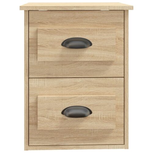 Wall-mounted Bedside Cabinets 2pcs Sonoma Oak 41.5x36x53cm - Image 9