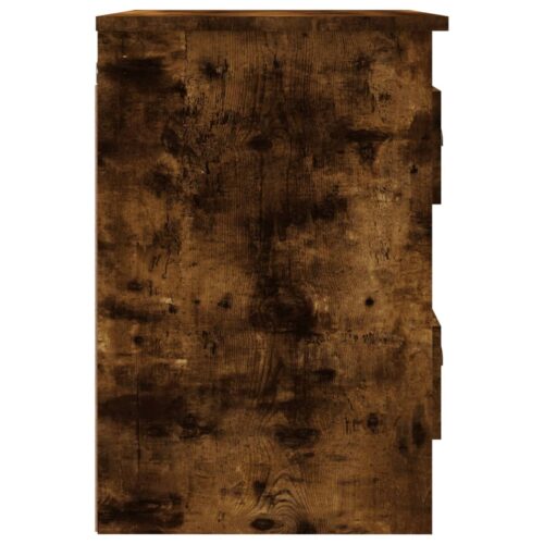 Wall-mounted Bedside Cabinets 2pcs Smoked Oak 41.5x36x53cm - Image 10