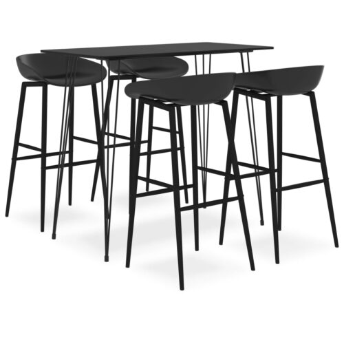 5-Piece Bar Set Black - Image 12