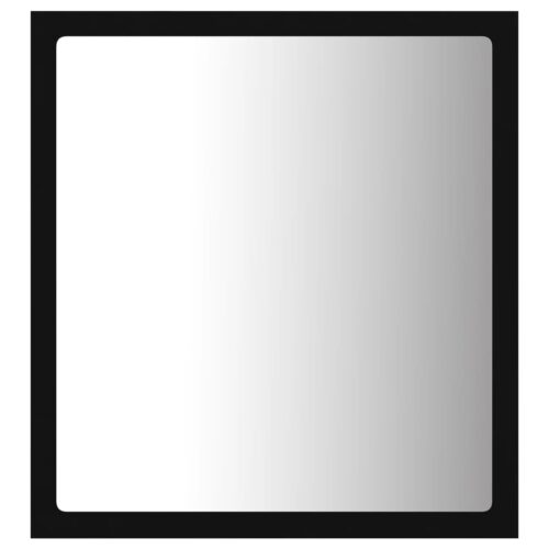 LED Bathroommirror Black 40x8.5x37cm Acrylic - Image 3