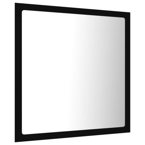LED Bathroommirror Black 40x8.5x37cm Acrylic - Image 7