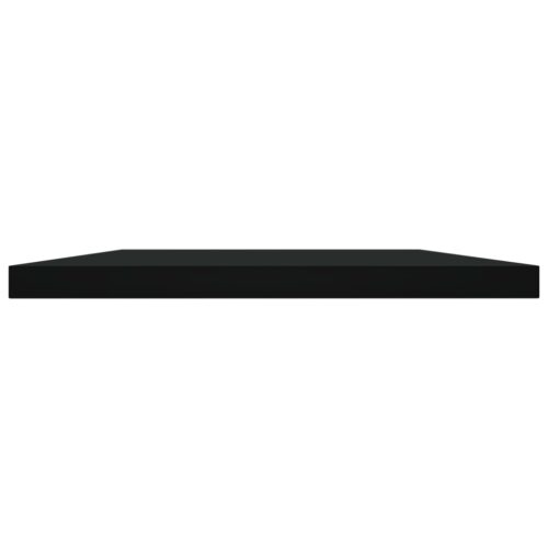 Bookshelf Boards 4pcs Black 60x20x1.5cm Engineered Wood - Image 3
