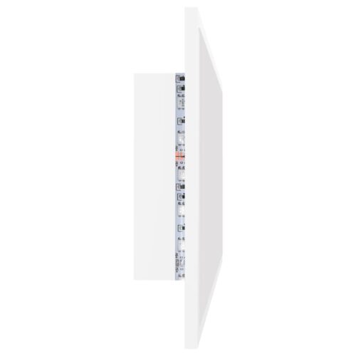LED Bathroom Mirror White 90x8.5x37cm Acrylic - Image 5