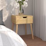 Bedside Cabinet Sonoma Oak 40x40x56cm Engineered Wood