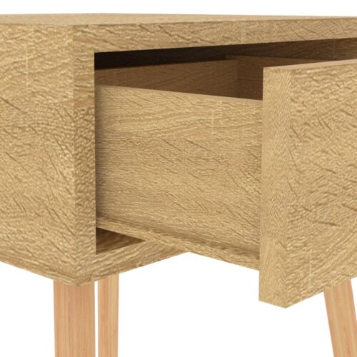 Bedside Cabinet Sonoma Oak 40x40x56cm Engineered Wood - Image 8