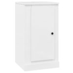 High Gloss Wooden Sideboard Buffet Cabinet Storage Shelf Cupboard Table White