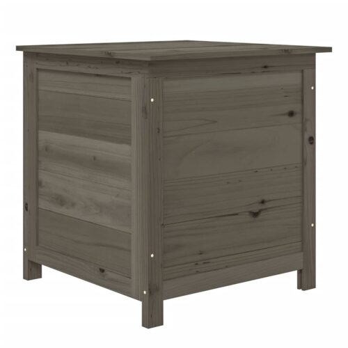 Outdoor Cushion Box Anthracite 50x50x56cm Solid Wood Fir
