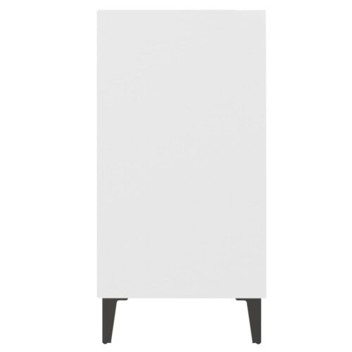 Sideboard White 57x35x70cm Engineered Wood - Image 5