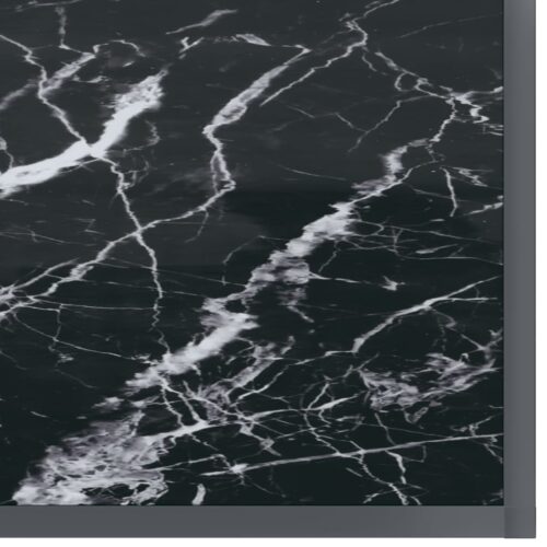 Console Table Black 140x35x75.5cm Tempered Glass - Image 7