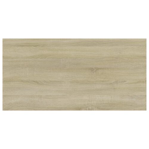 Bookshelf Boards 4pcs Sonoma Oak 80x40x1.5cm Engineered Wood - Image 4