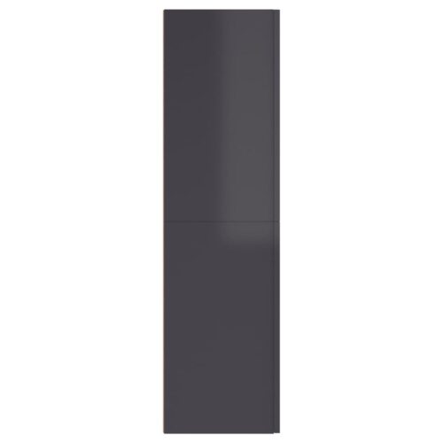 TV Cabinet High Gloss Grey 30.5x30x110cm Engineered Wood - Image 4