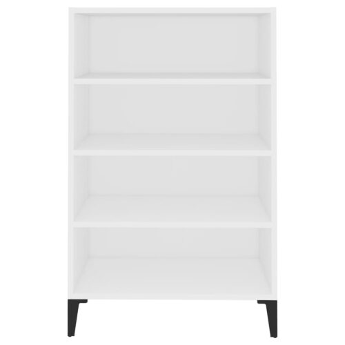 Sideboard White 57x35x90cm Engineered Wood - Image 4