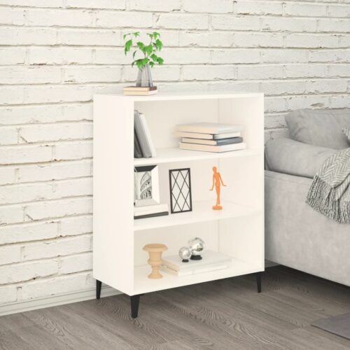 Sideboard White 69.5x32.5x90cm Engineered Wood