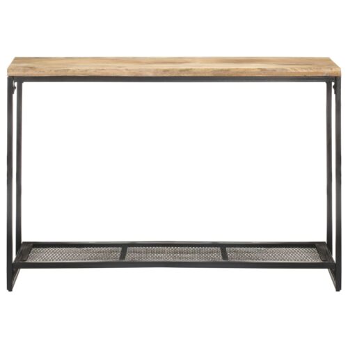 Console Table 110x35x75cm Solid Mango Wood - Image 2