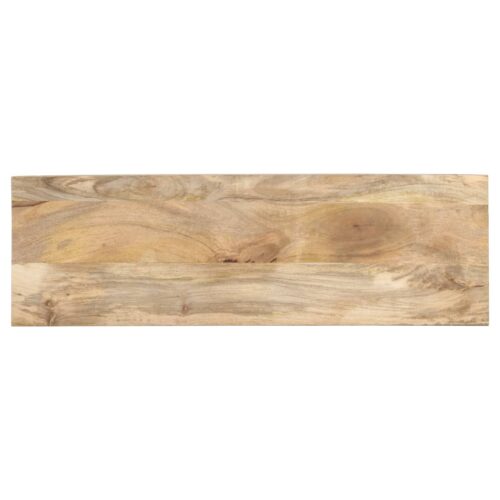 Console Table 110x35x75cm Solid Mango Wood - Image 3