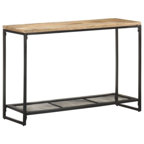 Console Table 110x35x75cm Solid Mango Wood - Image 7