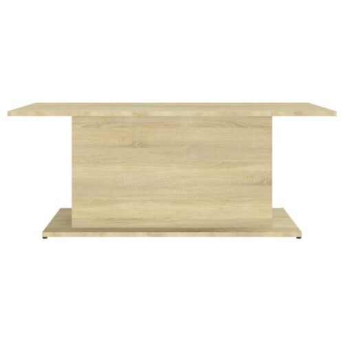 Coffee Table Sonoma Oak 102x55.5x40cm Engineered Wood - Image 5