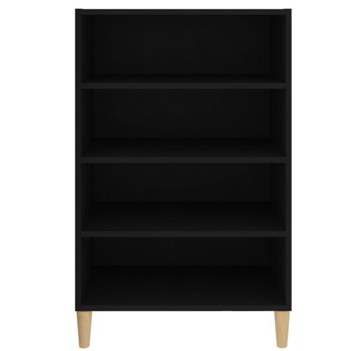 Sideboard Black 57x35x90cm Engineered Wood - Image 4