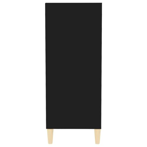Sideboard Black 57x35x90cm Engineered Wood - Image 5