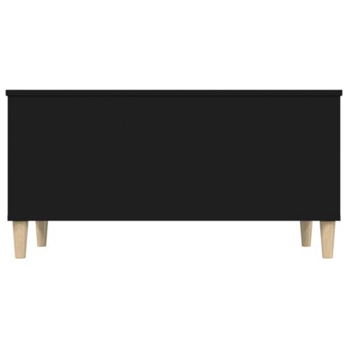 Coffee Table Black 90x44.5x45cm Engineered Wood - Image 7
