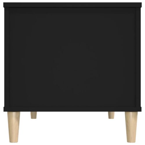 Coffee Table Black 90x44.5x45cm Engineered Wood - Image 8