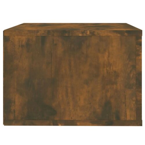 Wall-mounted Bedside Cabinets 2pcs Smoked Oak 50x36x25cm - Image 9