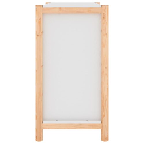 Sideboard White 62x38x70cm Engineered Wood - Image 7