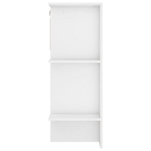 Hallway Cabinet White 97.5x37x99cm Engineered Wood - Image 8