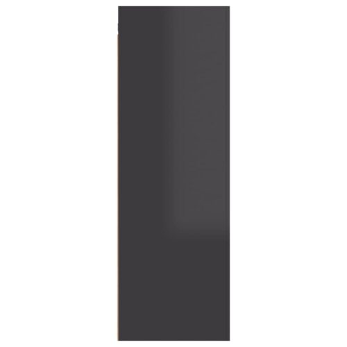 TV Cabinets 2pcs High Gloss Grey 30.5x30x90cm Engineered Wood - Image 5