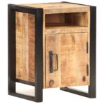 Bedside Cabinet 40x35x55cm Solid Wood Mango