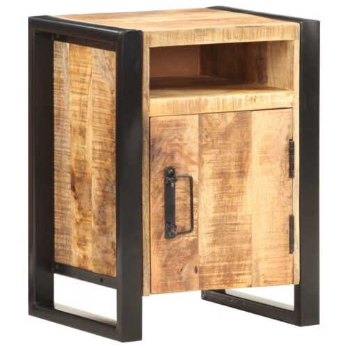 Bedside Cabinet 40x35x55cm Solid Wood Mango - Image 7