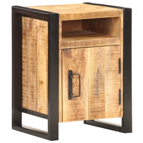 Bedside Cabinet 40x35x55cm Solid Wood Mango - Image 8