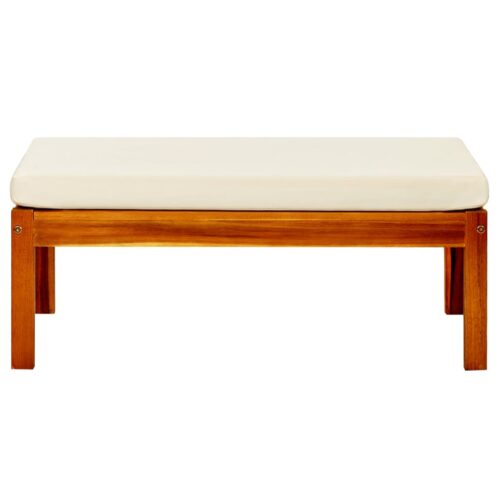 Garden Footrests 2pcs Solid Acacia Wood - Image 3