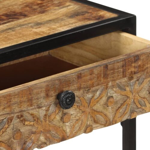 Console Table 100x35x75cm Solid Mango Wood - Image 6