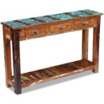 Console Table Solid Reclaimed Wood 120x30x76cm