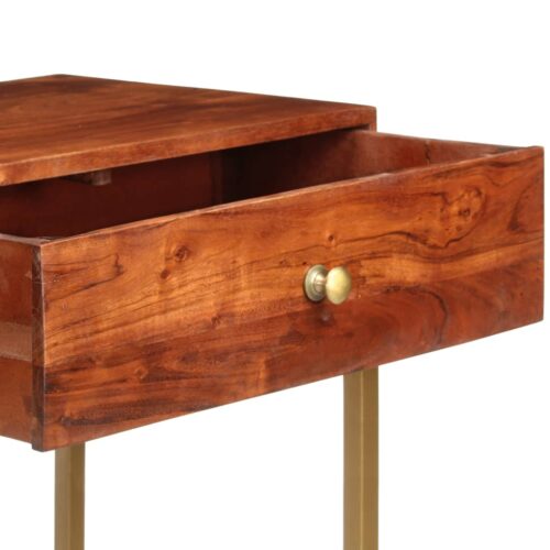 Console Table 100x35x76cm Solid Wood Acacia - Image 5