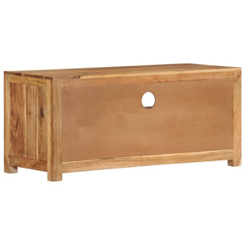 TV Cabinet 88x35x40cm Solid Wood Acacia - Image 4