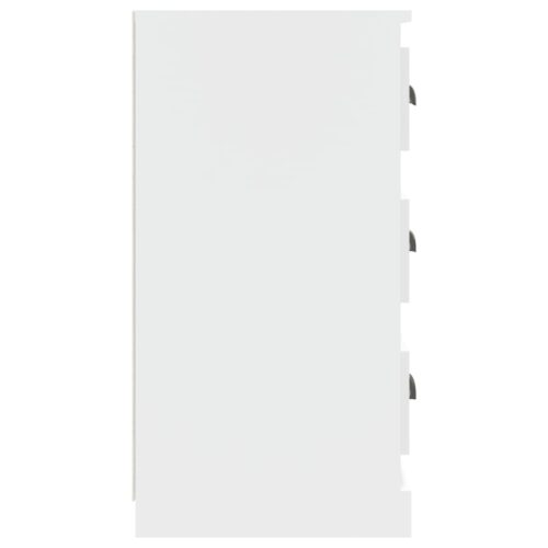 Sideboards 2pcs White Engineered Wood - Image 5