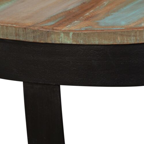 Coffee Table Solid Reclaimed Wood 60x40cm - Image 9