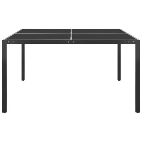 9-Piece Outdoor Dining Set Steel Outdoor Patio Lounge Furniture - Image 5