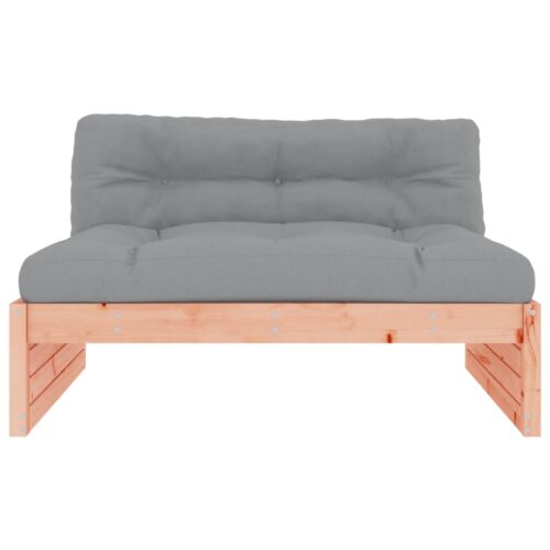 Solid Douglas Wood Timber Sofa Outdoor Garden Patio Lounge Seat Chair 120x80cm - Image 3