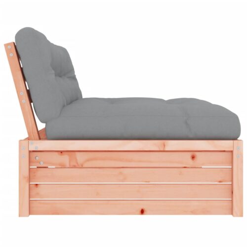 Solid Douglas Wood Timber Sofa Outdoor Garden Patio Lounge Seat Chair 120x80cm - Image 4