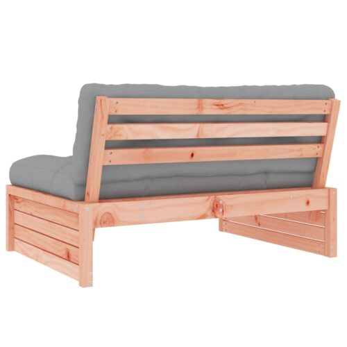 Solid Douglas Wood Timber Sofa Outdoor Garden Patio Lounge Seat Chair 120x80cm - Image 5